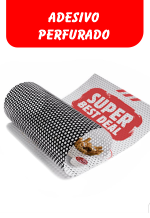 Adesivo perfurado Mt2